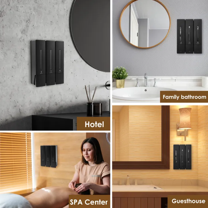 Liquid%20Soap%20Dispenser%20No%20Drill%20Wall%20Mounted%20Triple%20Shower%20Shampoo%20and%20Conditioner%20Dispenser%20for%20Home%20Hotel%20Bathroom%20Accessories%20-%20Image%207