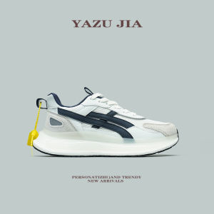 Ultra-Soft Bottom Retro Sport Casual Shoes Mens Genuine Leather Patchwork Almond Shoes Popcorn Sensation Combination Bottom