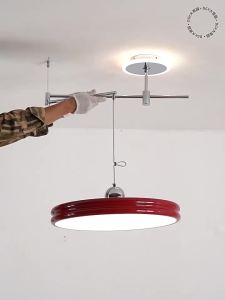 DGY | Modern Simple Ceiling Light with Creative Bar Fly Disc Arm