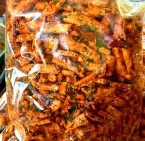 500 gram BASRENG SULTAN PEDAS DAUN JERUK KEMASAN 500 GRAM