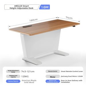 Ergonor | Electric Height Adjustable Sit-Stand Computer Desk