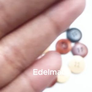 Kancing Kayu Besar 2.5cm: Natural Wooden Button untuk Baju, Jacket & Tas