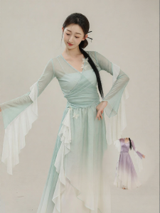 LEAF DANCE | Trang Phục Tập Múa Đẹp Theo Phong Cách Cổ Điển Trung Quốc