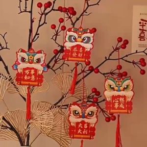 Aka Chinese New Years Decoration 2026 SetMoney Tree for Center TableGod of Wealth Feng Shui Lucky Charm DisplayPineapple DecorationChinese Wall DecorationChinese Knot CharmChinese Lantern & New Year Banner for Wall Home Decorations Display