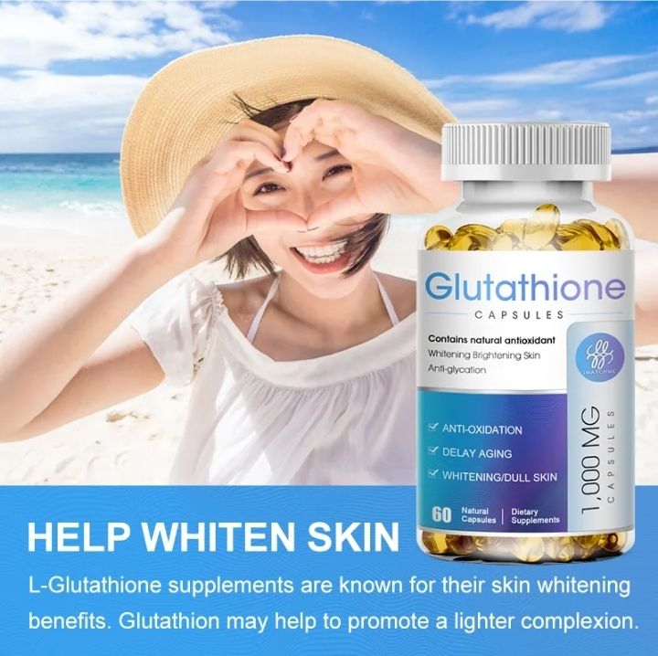 Glutathione Whitening Pill 60 Softfels Lazada PH