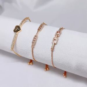 Gelang Serut Wanita Aksesoris Fashion Awet Tahan Lama Anti Karat Cocok Untuk Harian