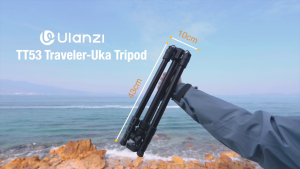 Ulanzi TT53 180cm Uka Traveler Tripod 360° Ball Head Mount for DSLR Camera