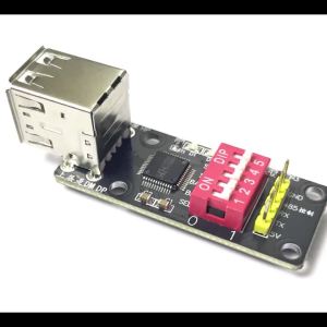 CH9350 Mô-đun Chuyển Đổi Nối Tiếp HID Bộ Mô Phỏng Máy Quét Mã Vạch Bàn Phím Ảo Với Công Tắc KVM Để Sử Dụng Trong Công Nghiệp POS
