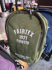 Fairtex Muay Thai Department 1971 Mini Backpack Nylon Gym Bag
