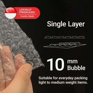 Bubble Cushion Roll 100cm Width Single & Double Layer Bubble Wrap for Packing
