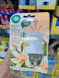 [Hàng Pháp – Hỏa tốc] Máy xông tinh dầu thiên nhiên  Air Wick cắm điện hương gỗ hương vani