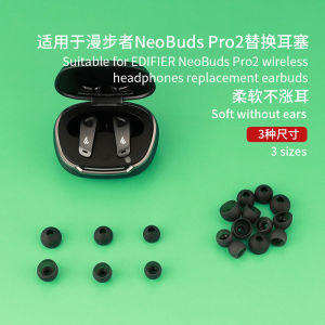 Ultra-Thin Silicone Ear Tips for EDIFIER Dr. Driver NeoBuds Pro2 True Wireless Bluetooth Earphones Ear Cap Accessories