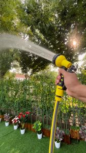 5M/10M/15M/20M PVC Hose Set Household garden high-pressure water gun nozzle car wash spray gun Garden Tool