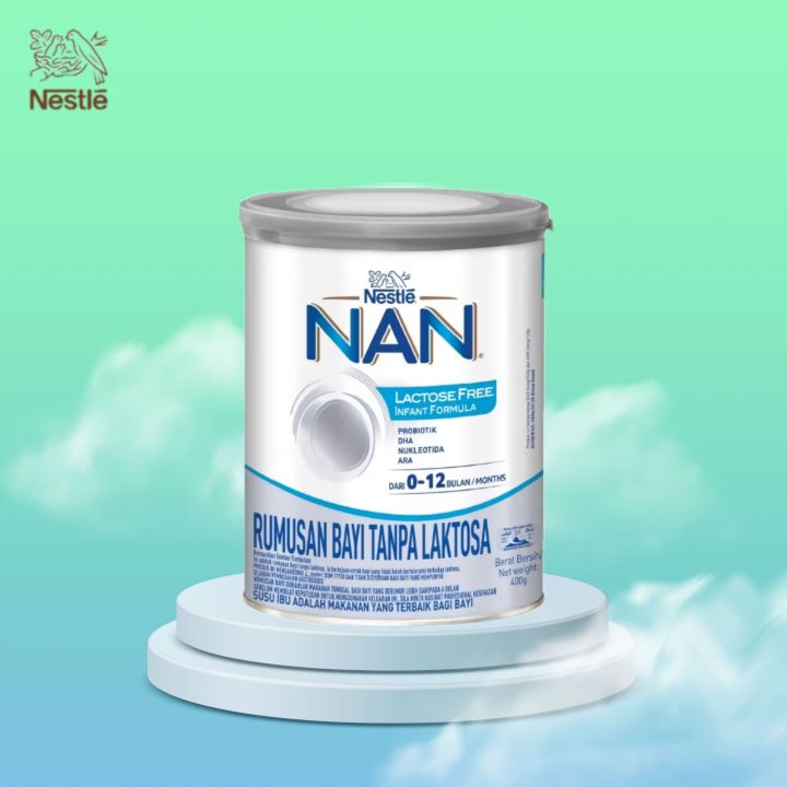 Nestle NAN Lactose Free 0-12 bulan 400g 0-12 Months Infant Formula