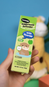 Hegerbaby KiddieTeeth Defender Green Apple Toothpaste 60g Pack of 3