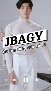 Áo len cổ 3 phần áo len cổ lọ nam nữ dáng trơn vải len lông cừu mền mại thương hiệu JBAGY - JL0101