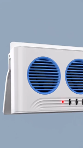 Solar Car Exhaust Fan 3 Fans Auto Window Ventilator Cooling Fan Solar Powered Air Circulation Vent Heat Exhaust Cooler USB Rechargeable for Cars SUV Truck