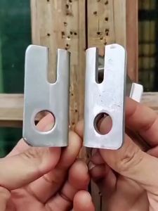 Flip Latch with Padlock Hole Stainless Steel Safety Hasp Door Lock Slide Bolt Gate Latches For Barn Cage Garden Bathroom Garage