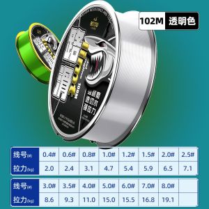 Long Casting Fishing Line Set Main Line Carbon Fluorine Nylon Line Slip Bobber Water Cutting Special Fish Line Set Outdoor Camping Travel Gear