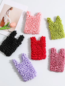 Mini Portable Thickened Bubble Handheld Shopping Bag Eco-friendly Travel Bag Single Shoulder Vegetable Buying Bag