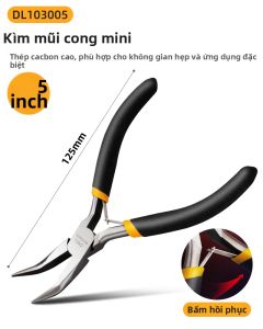 deli | Kéo Nhỏ DIY Chính Xác 4 Inch