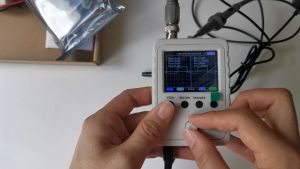 Oscilloscope ขนาดพกพา รุ่น DSO150 12bits 50V 200KHz 1ช่องสัญญาณ