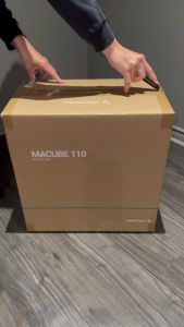 DEEPCOOL MACUBE 110 Black Micro ATX Case with Full-Size Magnetic Tempered Glass / CH370 (MICRO-ATX)