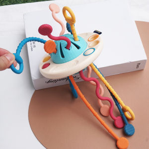 Toys for Children and Infants 0-1 Year Old Baby Early Education Chouchoule UFO Finger Exercise Hand Fine Motor Intelligence