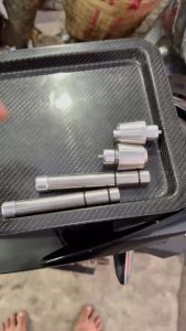 Bộ cốt và gù inox chống rung cnc Salaya mẫu có cao su chống rung 450G