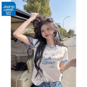 Jeanswest | Áo Thun Rộng Thiết Kế Cảm Giác
