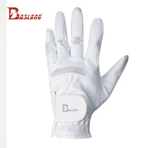 Baslong Equestrian Gloves All Year Round Non-Slip Wear-Resistant White Riding Equipment for Men and Women 266.4cm Dragon Harness Supplies Rider Gloves