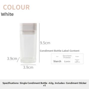 TAOKOU | Plastic Kitchen Spice Container Set