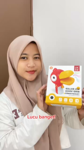 Mainan Anak BIG BILLED BIRD VOICE BTC-3093 Mainan Rekam Suara Sound Toa Speaker Burung