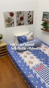 SPREI UK 90X200 MOTIF KARAKTER ANAK / SPREI KATUN LOKAL MOTIF DINO