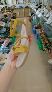 Dép sandal thời trang nữ xăng đan đế bằng Tiến Hùng TH0007
