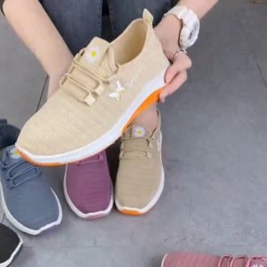 Sepatu Slip On Running Import  Wanita Casual Sneakers Sporty Fashion -BUTTERFLY  SW119