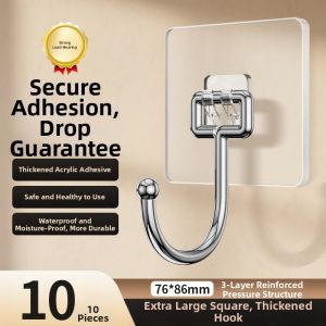 bicoy | Strong Adhesive Heavy-Duty No-Drill Traceless Wall Hook