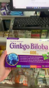 (ĐỦ HOÁ ĐƠN) TPBVSK tăng tuần hoàn máu não Ginko Biloba Cere Brain Max 600mg H/100v