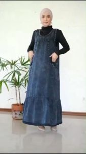Jeenaa Overall Jeans Jumbo Wanita: Desain Model Terbaru