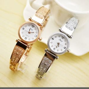 Waterproof Ceramic Quartz Fashion Ladies Bracelet Watch JHLF Brand Various Styles Diamond Decorated Timepiece Resistant to Water