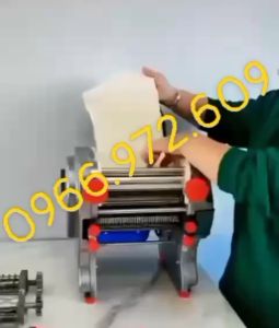 Máy cán bộtcắt sợi mì trứngbánh canhbún phởhủ tiếu chạy điện size 20 - bảo hành 12 tháng