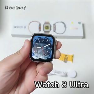 Smart Watch Watch8 ultra นาฬิกาสมาร์ทวอชท์ ใหม่ล่าสุด สายแนะนำ เปลี่ยนธีม และโทรทัศน์ พร้อมส่งจากไทย