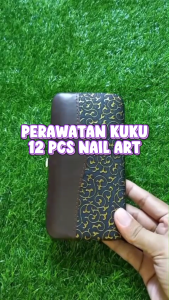 BISA COD - NAIL ART SET MANICURE PEDICURE 12 PCS ALAT PERAWATAN KUKU KECANTIKAN