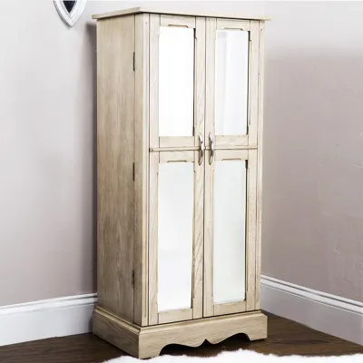 Regent Home | Simple Nordic Style Mirror Wardrobe