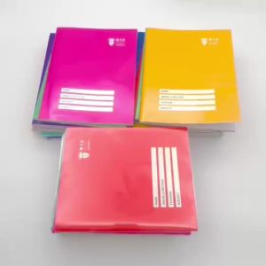 10PCS K12 Composition writing Notebook With Film Cover for grade 1 2 3 6.5"x8.5" 80LVS Waterproof