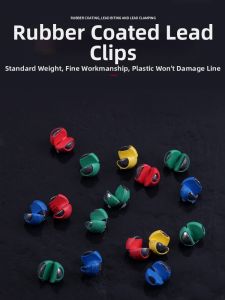 Non-Damaging Line-Coated Fishing Weights Lead