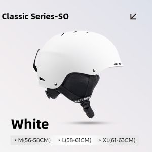 Integrated Goggle Professional Adult Ski Helmet
