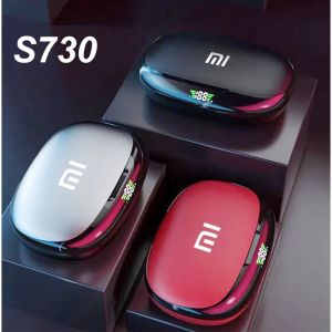 🎧【Readystock】 + FREE Shipping 🎧 S730 TWS Wireless Earphones Bluetooth Ear-Hooks  Wireless Bluetooth Headphones Stereo IPX5 Waterproof Noise Canceling Headset Earbuds with Battery Display