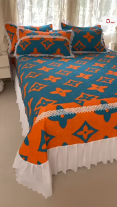 CADAR PROYU PATCH WORK ROPOL BEDSHEET 3IN1 SET PROYU/ CARDAR PATCHWORK Super Queen & King Set 3IN1