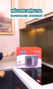 Nồi cơm điện tử 1.5L Sunhouse SHD8825